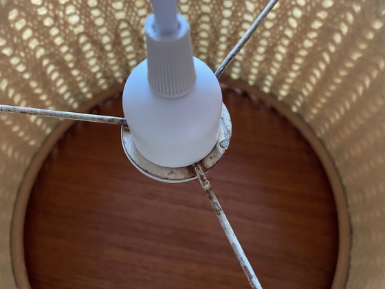 Image 1 of Vintage, Sisal Rope, lampe suspendue, 1970's