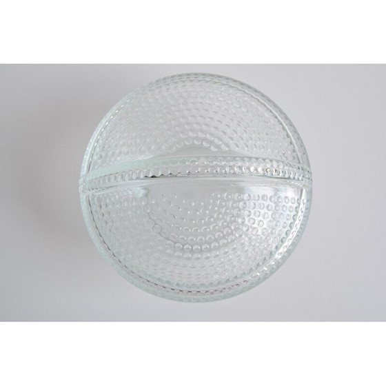 Image 1 of Bonbonnière vintage en verre par Adolf Matura pour la verrerie de Libochovice, 1970