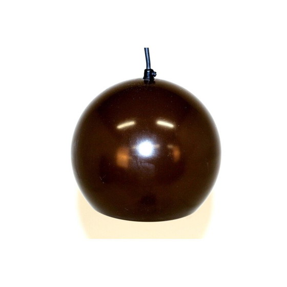 Image 1 of Paire de suspensions sphériques scandinaves en métal, Suède, 1970