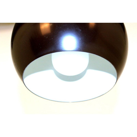 Image 1 of Paire de suspensions sphériques scandinaves en métal, Suède, 1970