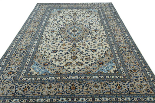 Tapis d'Orient Keshan liège noué à la main 347 X 244 cm.