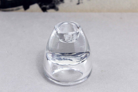 Image 1 of Bougeoir Réversible En Verre 