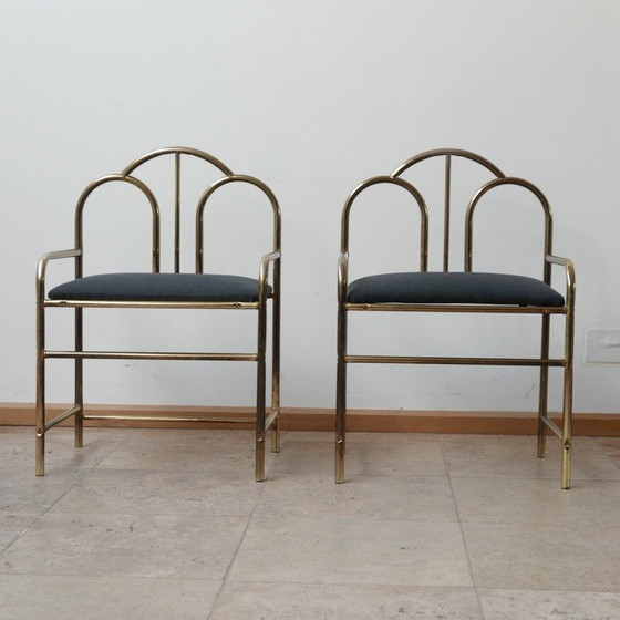 Image 1 of Paire de fauteuils d'appoint français vintage, 1970