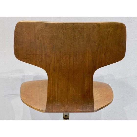 Image 1 of Chaises pivotantes vintage modèle 3113 par Arne Jacobsen pour Fritz Hansen, 1960