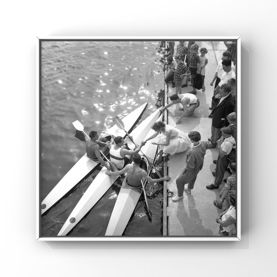 Image 1 of Impression historique C Lamda : Strijd Op De Bosbaan, Amsterdam 1958