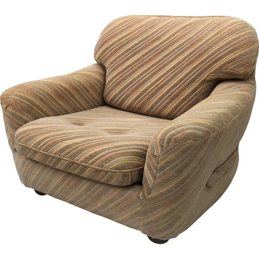 Fauteuil Zorzi italien du milieu du siècle, 1970