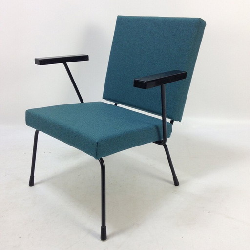 Fauteuil de salon vintage par Wim Rietveld pour Gispen 1950