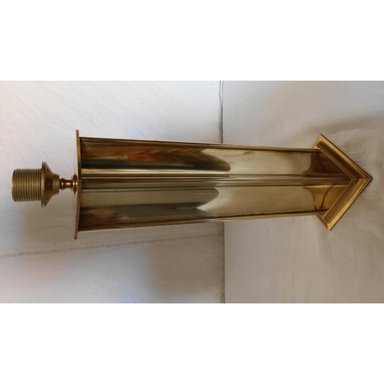 Image 1 of Lampe en laiton vintage, 1970