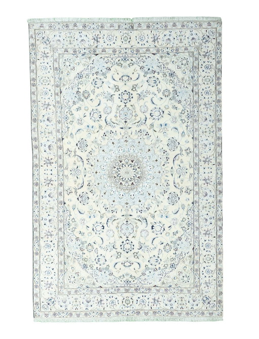 Tapis d'Orient Naïn 9La noué à la main avec de la soie - 247 X 160 cm