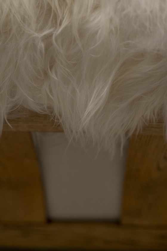 Image 1 of Fauteuil 'Yeti' en tissu mouton