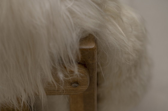 Image 1 of Fauteuil 'Yeti' en tissu mouton