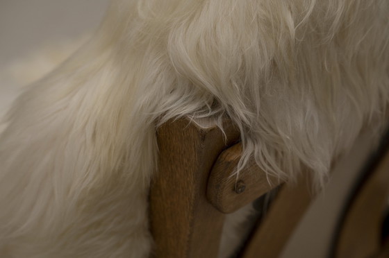 Image 1 of Fauteuil 'Yeti' en tissu mouton