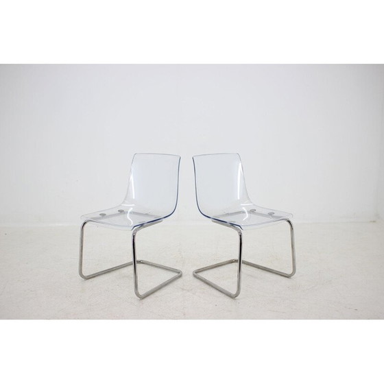 Image 1 of Ensemble de 4 chaises de salle à manger vintage IKEA, années 1990