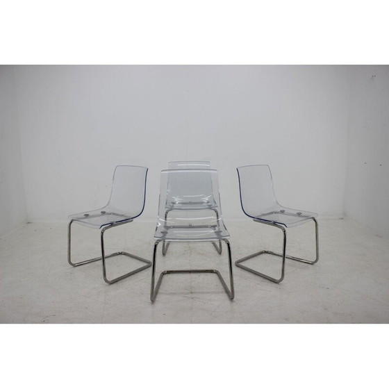 Image 1 of Ensemble de 4 chaises de salle à manger vintage IKEA, années 1990