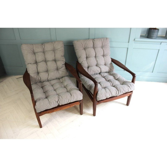 Image 1 of Paire de fauteuils du Mid Century par R W Toothill