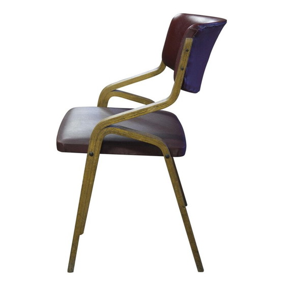 Image 1 of Paire de fauteuils vintage en bois courbé par Ludvík Volák pour Dřevopodnik Holešov, Tchécoslovaquie 1970