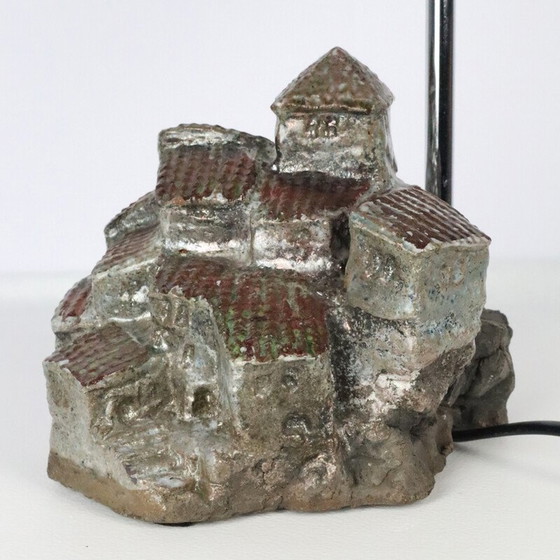 Image 1 of Lampe vintage en céramique par Argans Michel, 1990