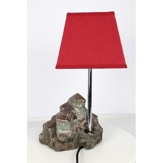 Image 1 of Lampe vintage en céramique par Argans Michel, 1990