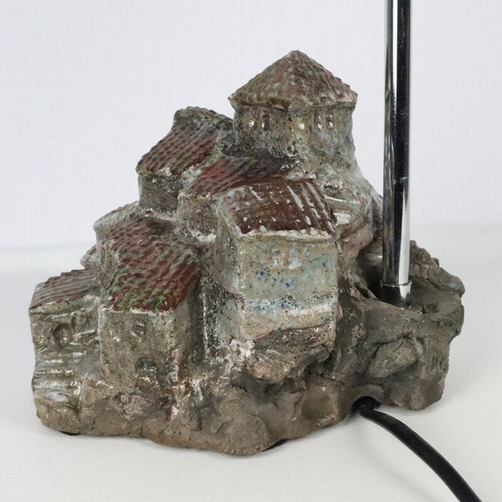 Image 1 of Lampe vintage en céramique par Argans Michel, 1990