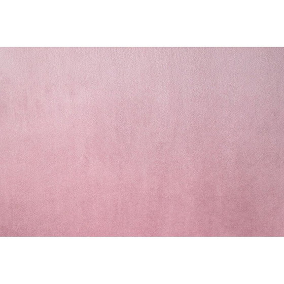 Image 1 of Fauteuil vintage E. Homa, velours rose années 1960