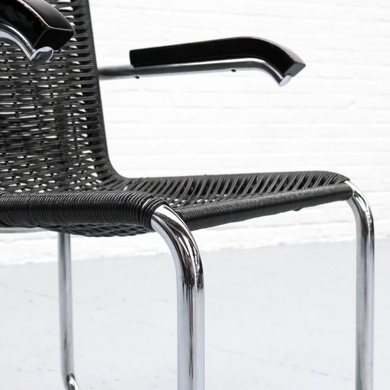 Image 1 of Chaise Bauhaus à structure tubulaire