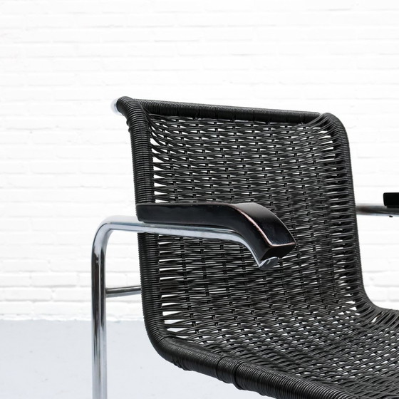 Image 1 of Chaise Bauhaus à structure tubulaire