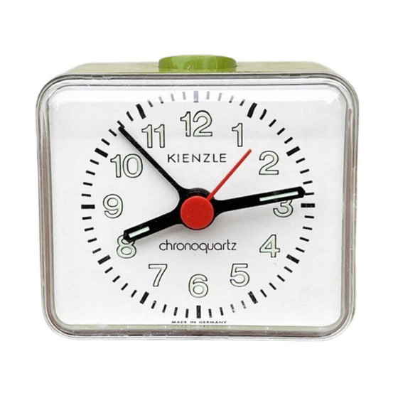 Image 1 of Réveil à quartz en plastique et verre Pop Art pour Kienzle, Allemagne 1970