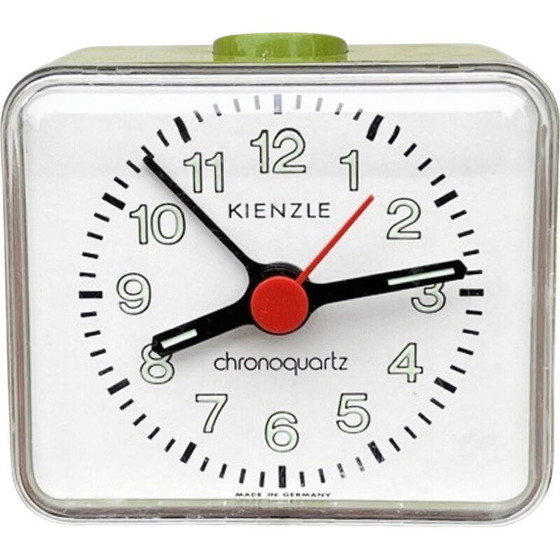 Image 1 of Réveil à quartz en plastique et verre Pop Art pour Kienzle, Allemagne 1970