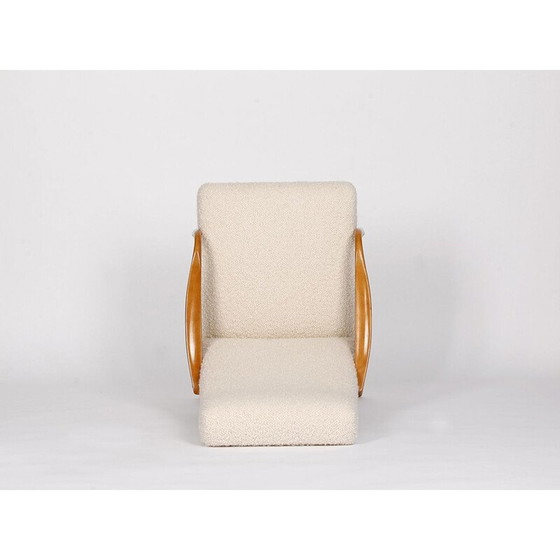 Image 1 of Fauteuil en boucle du milieu du siècle par Antonin Suman pour Ton, Tchécoslovaquie années 1950