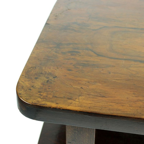 Image 1 of Table basse vintage en placage de noyer pour Up Zavody, Tchécoslovaquie 1930