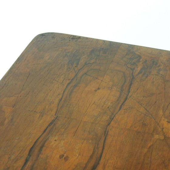 Image 1 of Table basse vintage en placage de noyer pour Up Zavody, Tchécoslovaquie 1930