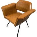 Fauteuil vintage Joseph Andre Motte pour Steiner