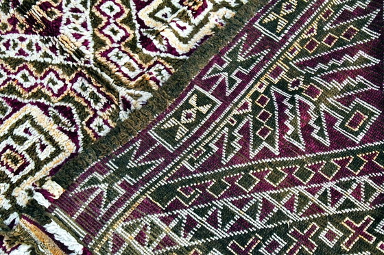 Image 1 of Tapis marocain vintage Marmoucha 410 x 185 cm