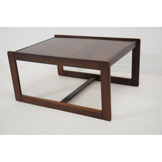 Image 1 of Table basse scandinave vintage en bois de rose, 1970