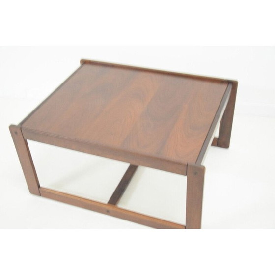 Image 1 of Table basse scandinave vintage en bois de rose, 1970