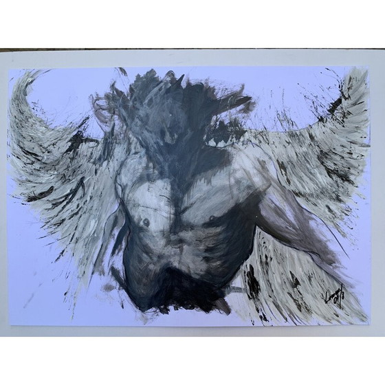 Image 1 of Peinture vintage Corps 7 par Lemmy Gonthier, 2014