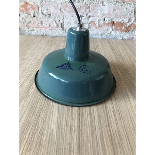 Suspension industrielle vintage par Wilkasy A23, années 1960