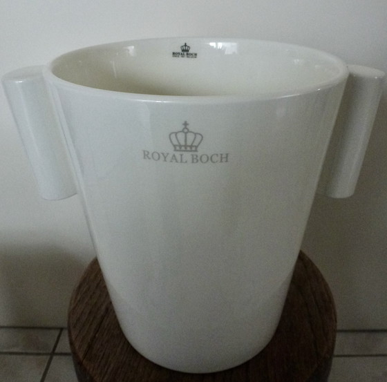 Image 1 of Seau à champagne design Royal Boch.