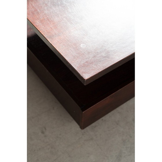 Image 1 of Table basse vintage en acajou, 1980