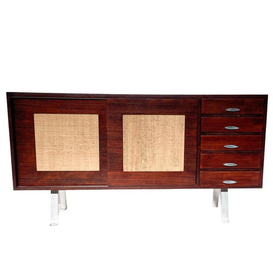 Image 1 of Buffet vintage en bois, Italie 1960