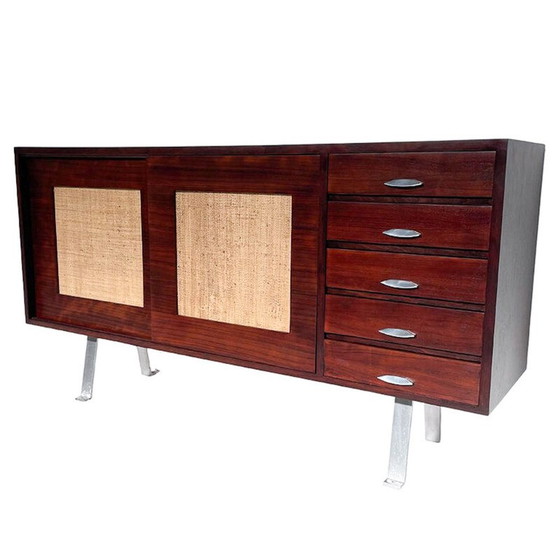 Image 1 of Buffet vintage en bois, Italie 1960