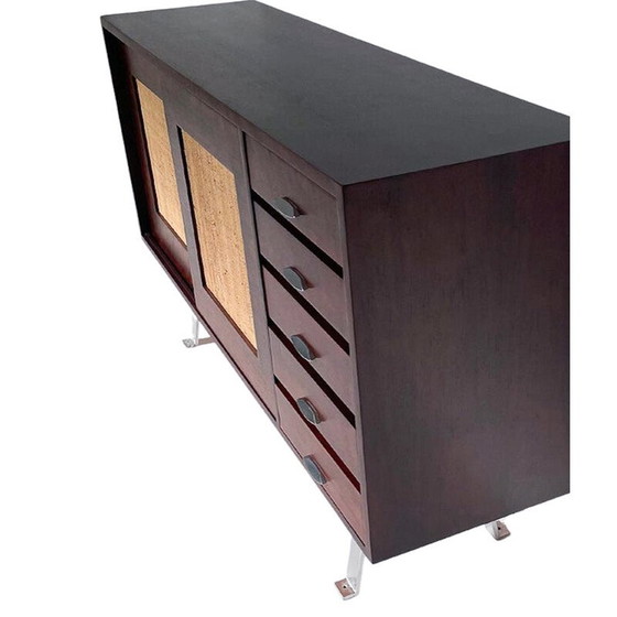 Image 1 of Buffet vintage en bois, Italie 1960