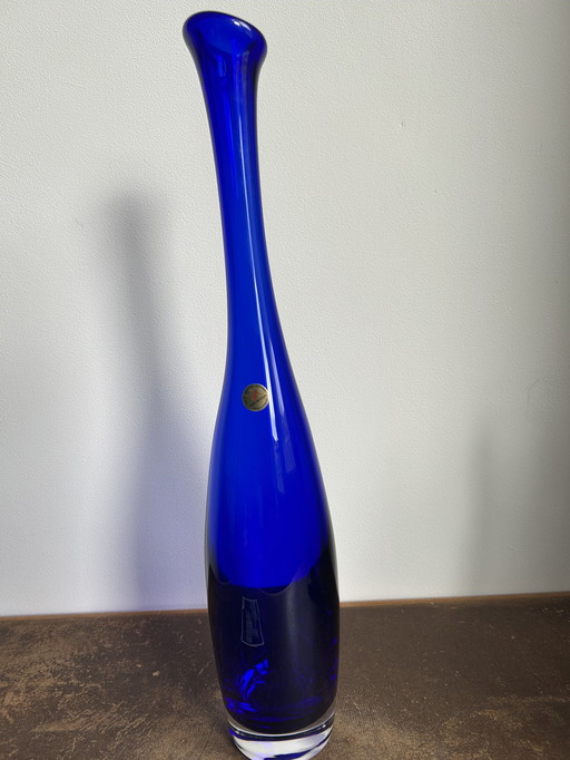 Royal Leerdam Blue Bouteille.