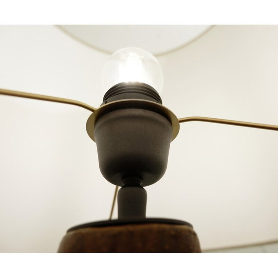 Image 1 of Lampe de table en céramique du milieu du siècle, Belgique années 1960