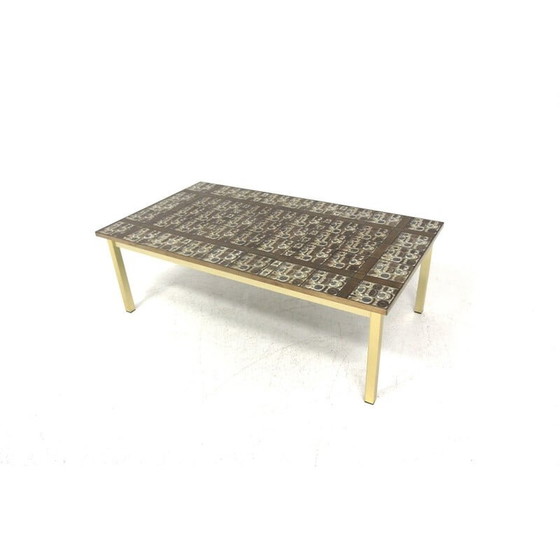 Image 1 of Table basse vintage en céramique de Royal Copenhagen, Danemark 1970