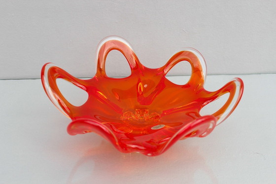 Image 1 of Coupe en verre de Bohème Par Josef Hospodka