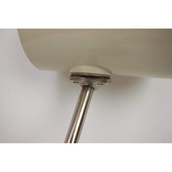Image 1 of Lampe de table vintage en métal et chrome, Tchécoslovaquie 1960