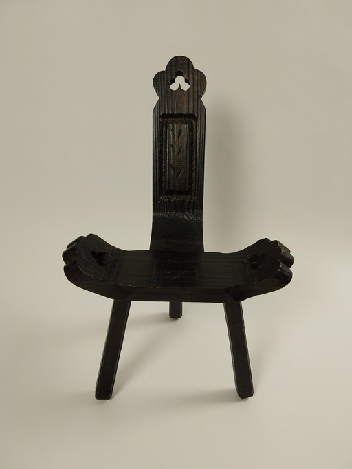 Tabouret brutaliste espagnol