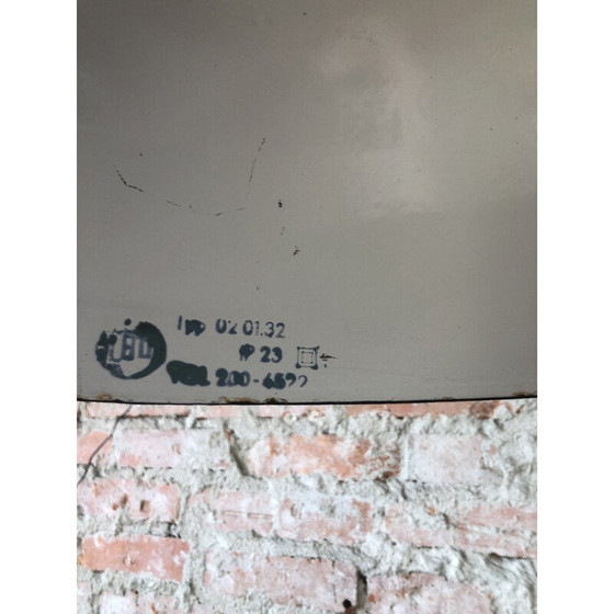 Image 1 of Lampe suspendue industrielle vintage par Tgl Leuchtenbau Leipzig, Allemagne 1950