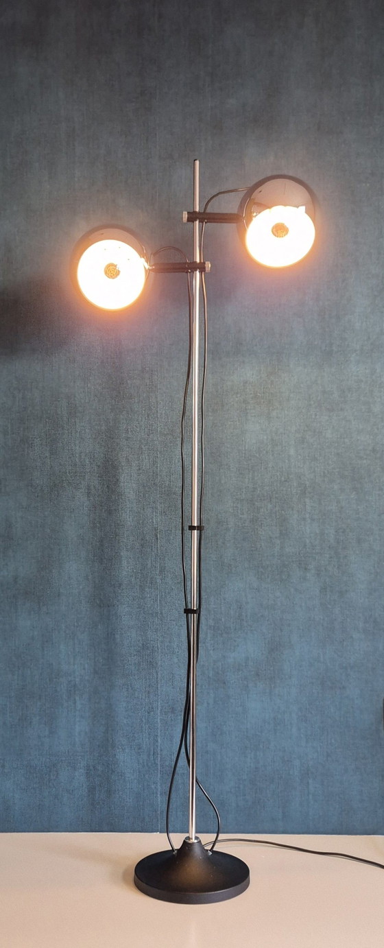 Image 1 of Herda Lampadaire / Lampe à boule Seventies